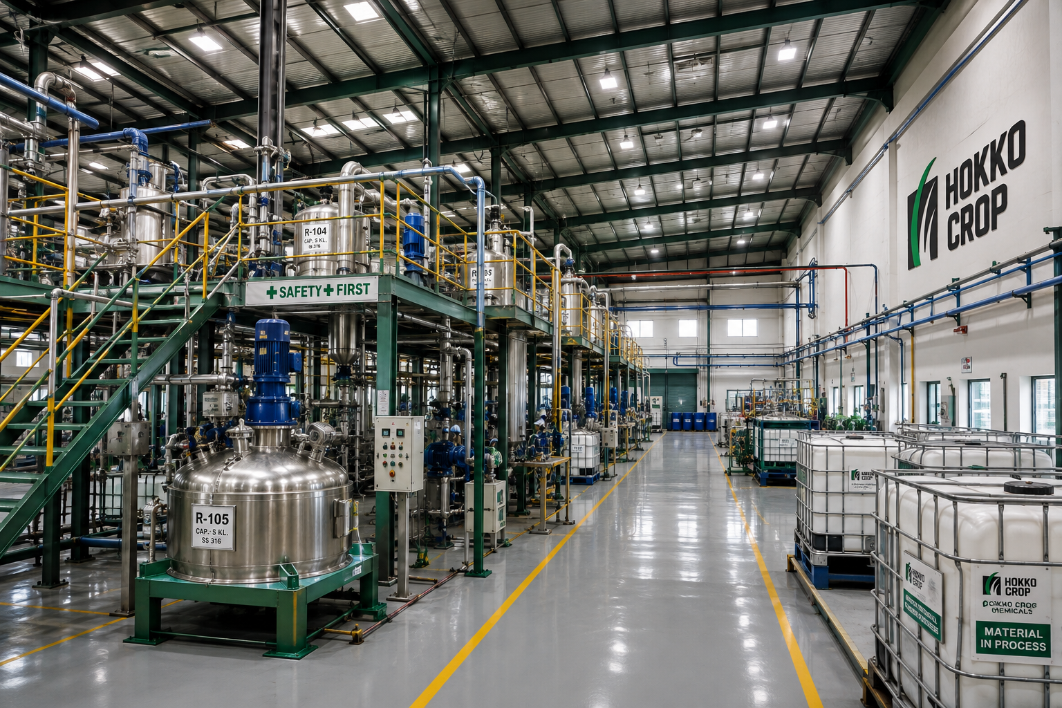 Inside the Hokko production facility